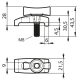 Защелка SKK46X215XM8 EMES