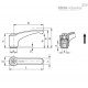 Регулируемая ручка ERZ.44-A-M5-C2 (237103-C2) ELESA+GANTER