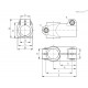 Зажим TCC-TS-30-30-C33 (600251-C33) ELESA+GANTER