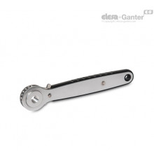 Ключ с трещоткой GN 318-178-SK17-A ELESA+GANTER
