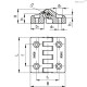 Петля CFA.65-F-CH-6 (422235) ELESA+GANTER