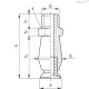 Вакуумная присоска VVH-08-M5-T-A (VV.52027) ELESA+GANTER