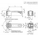 Рычаг управления ELCR.118 A-12-C2 (212241-C2) ELESA+GANTER