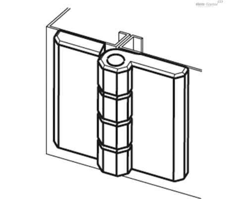 Петли CFM.60-SL-CH-6 (425822) ELESA+GANTER