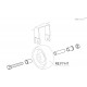 Ось для колёсиков AXL.F7-10X45-PTFE (453002) ELESA+GANTER
