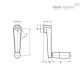 Кривошипная рукоятка GN 471.1-80-V10 ELESA+GANTER
