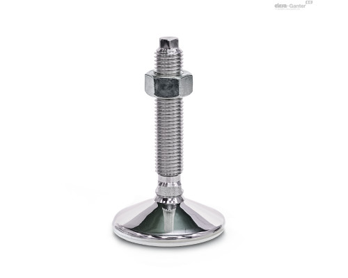 Регулируемая опора GN 17-100-M24-200-C4-VK ELESA+GANTER