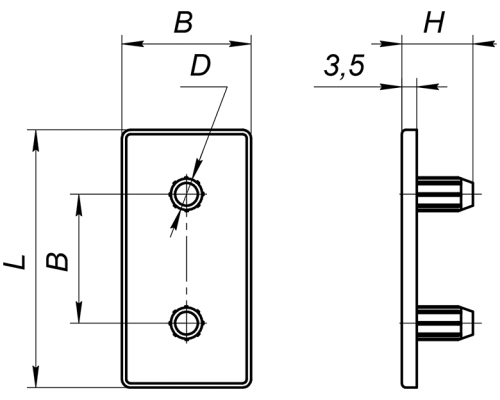 Заглушки A00801.103030 Алтервиа