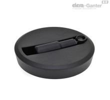 Маховик с откидной ручкой GN 923.7-125-K14-R-SW ELESA+GANTER
