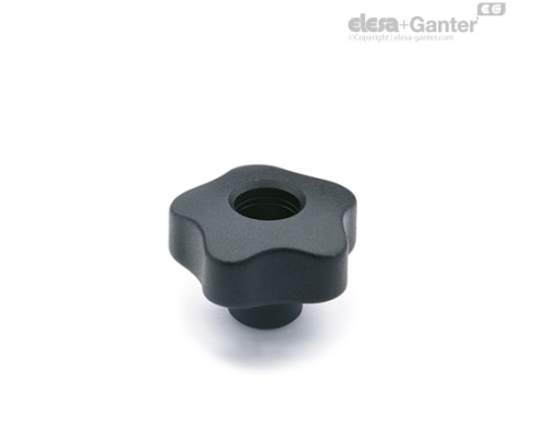 Лепестковая поворотная ручка VCT.40-SST-FP-M6 (69942) ELESA+GANTER