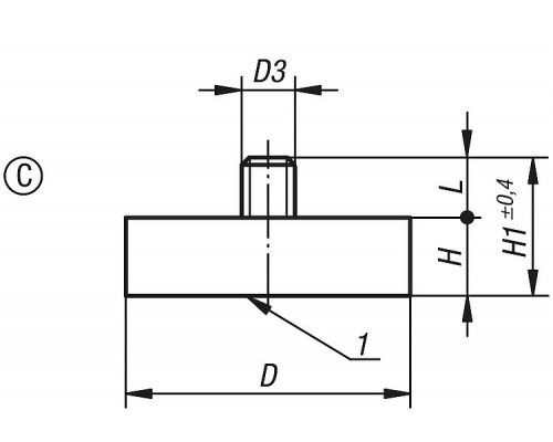 Магнит K0553.28 Kipp