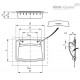 Ручка-купе EPR.120/F-SH-C17 (261131-C17) ELESA+GANTER