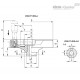 Маховичок цельнолитый VDN.175 FP+IRS-A16 (73742-16) ELESA+GANTER