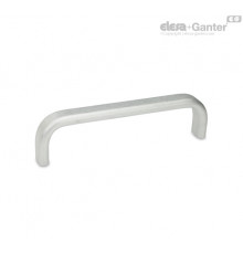 Плоская П-образная ручка GN 668-20-130-A-BL ELESA+GANTER