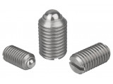 K0310 Фиксаторы пружинные с шариком, нержавеющая сталь