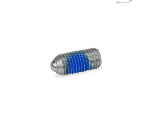 Фиксатор пружинный GN 615.3-M10-KN-PFB ELESA+GANTER