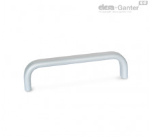 Плоская П-образная ручка GN 668-30-412-A-SR ELESA+GANTER