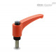 Регулируемая ручка ERX.78-C2-SST-p-M8x40-C1 (235607-C2-C1) ELESA+GANTER