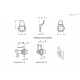 Открывающая ручка GN 120.1-35-SW ELESA+GANTER
