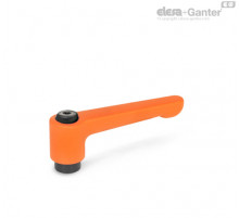 Плоская регулируемая ручка рычажного типа GN 302-22-M5-OS ELESA+GANTER