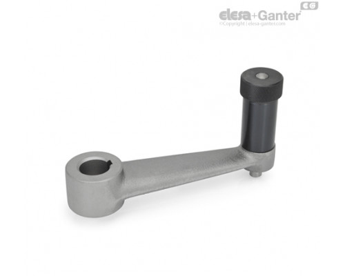 Позиционирующая кривошипная рукоятка GN 558-135-K22 ELESA+GANTER