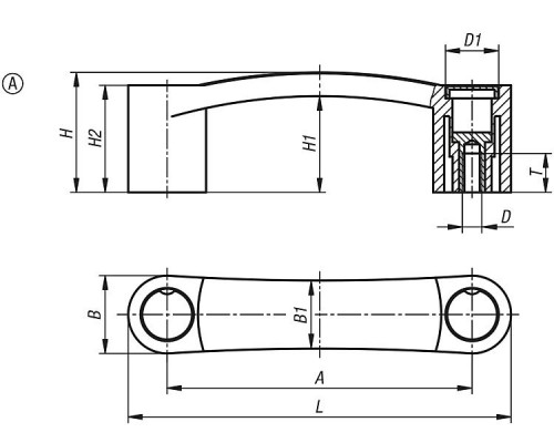 Ручка K1092.111708 Kipp