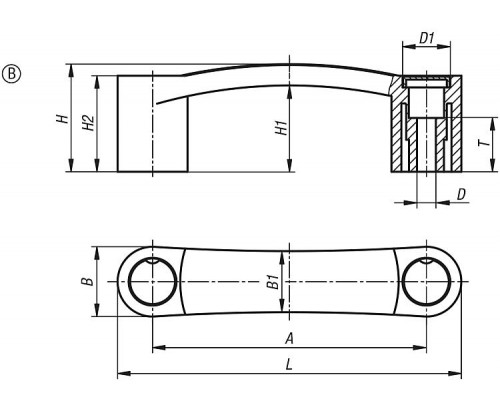 Ручка K1092.111708 Kipp