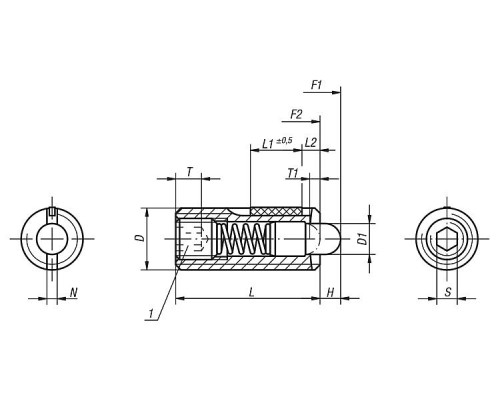 Фиксаторы K0327.106 Kipp