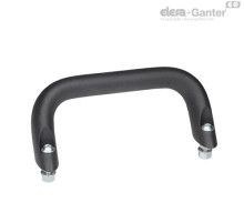 Наклонная П-образная ручка GN 565.2-26-128-B-SW ELESA+GANTER