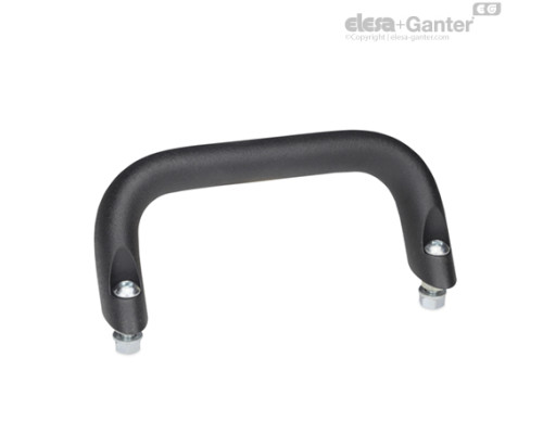 Наклонная П-образная ручка GN 565.2-26-128-B-SW ELESA+GANTER