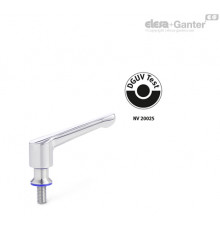 Регулируемая ручка рычажного типа GN 305-63-M6-20-PL-E ELESA+GANTER