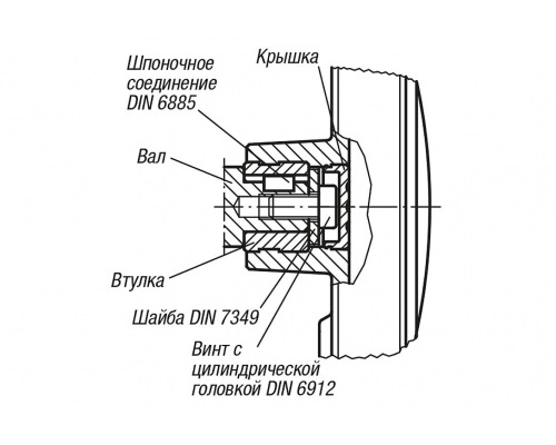 Маховик K0258.0416016056 Kipp