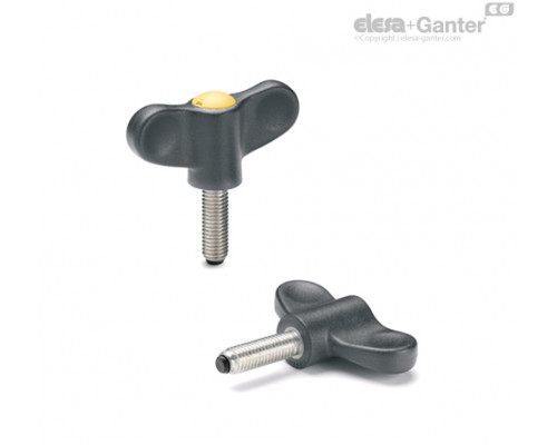 Зажимной барашек EWN.55-SST-p-M8x30-PO-C4 (224656-C4) ELESA+GANTER