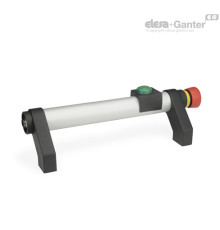 Трубчатая ручка GN 332-200-EL-T1-2-R ELESA+GANTER
