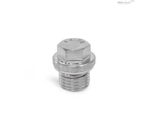 Заглушка DIN 910-A4-G1/8-AA ELESA+GANTER
