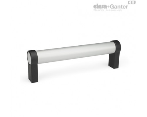 Трубчатая ручка GN 333.1-28-350-A-EL ELESA+GANTER