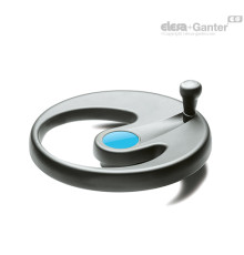 Маховик с одной спицей EMW.350+IEL-A-20-C5 (204611-C5) ELESA+GANTER
