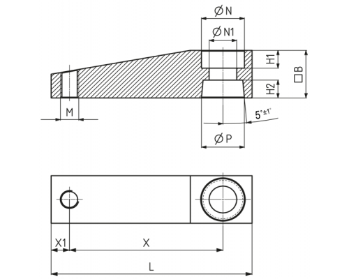 Прихваты 6010-1-25 Kukamet