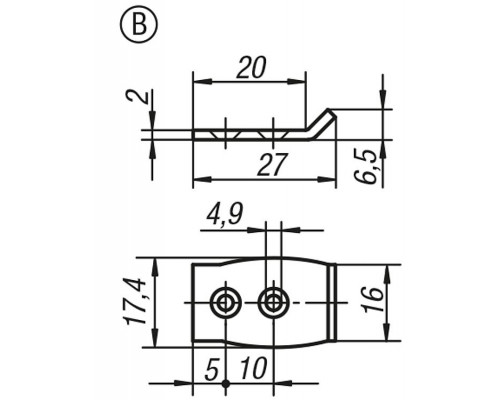 Защелка K0046.9242271 Kipp
