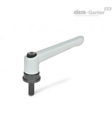 Регулируемая ручка рычажного типа GN 300.4-63-M6-20-SR ELESA+GANTER