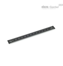 Линейка GN 711.2-AL-500-W-R-1 ELESA+GANTER