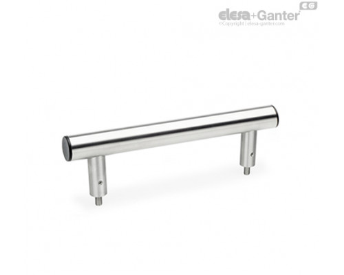Трубчатая ручка GN 666.7-30-M8-500-K ELESA+GANTER