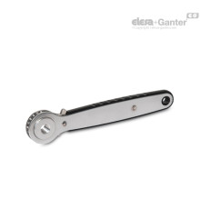 Ключ с трещоткой GN 318-178-M10-A ELESA+GANTER