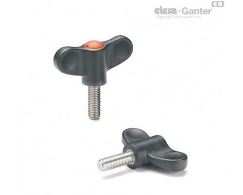 Зажимной барашек EWN.55 SST-p-M8x16-C2 (224621-C2) ELESA+GANTER