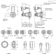 Замок GN 516-DK-37 ELESA+GANTER