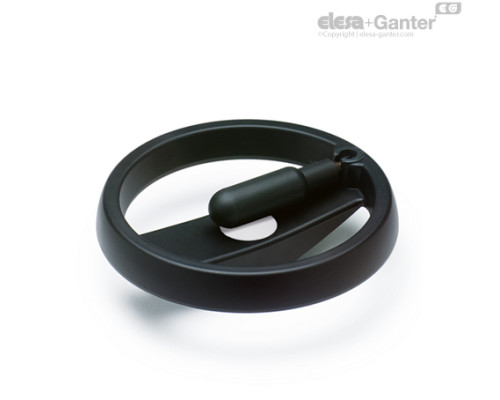 Маховик со спицами VRTP.100+IR-A12 (78532-R) ELESA+GANTER