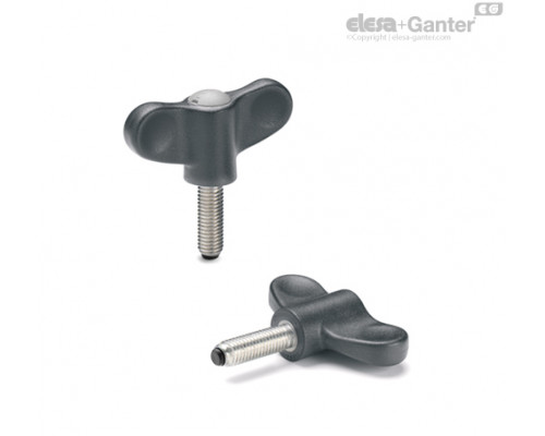 Зажимной барашек EWN.48-SST-p-M6x20-PO-C3 (224556-C3) ELESA+GANTER