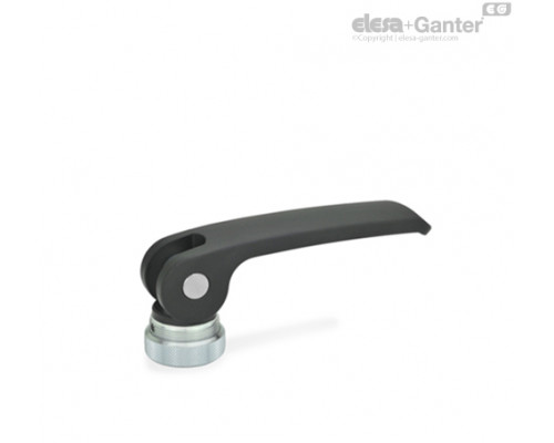 Прижимная ручка с эксцентриковым кулачком GN 927-44-M4-A-B ELESA+GANTER