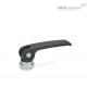 Прижимная ручка с эксцентриковым кулачком GN 927-44-M4-A-B ELESA+GANTER