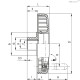 Маховик VDSC.200-GXX2 A-20+IR (CE.34091) ELESA+GANTER